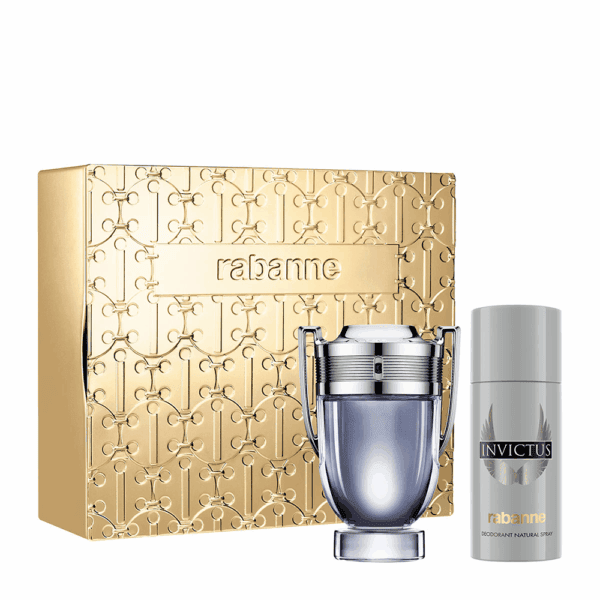 Подаръчен комплект Paco Rabanne Invictus - Тоалетна вода 100 мл + Дезодорант 150 мл