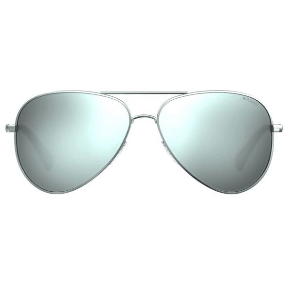 Слънчеви очила Polaroid PLD 6012/N/NEW-010-56 Мъже, Авиатор със сребърно огледално покритие / поляризирани лещи