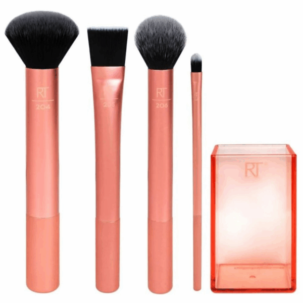 Real Techniques Complete Flawless Base – Комплект четки за грим за лице (5 части)