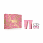 Подаръчен комплект Versace Bright Crystal, Парфюм Eau de Parfum 50 мл + Душ гел 50 мл + Лосион за тяло 50 мл - Image 2